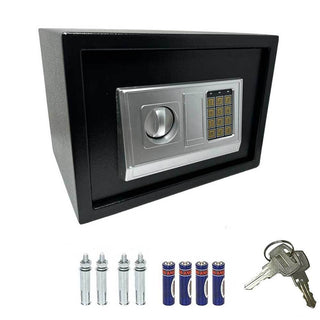 Cassaforte a muro combinazione digitale elettronica 2 chiave 35x25 cm