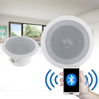 Casse bluetooth amplificate da incasso per filodiffusione 15W  8 Ohms