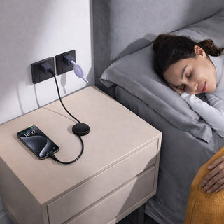 Cavo dati e ricarica Retrattile da 20 cm a 1 mt connettori USB-C a USB-C 100W