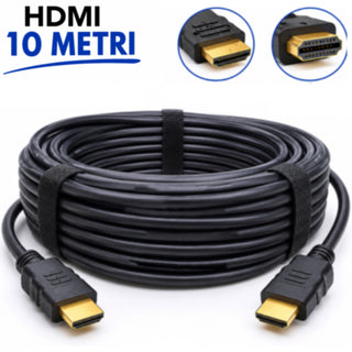 Cavo HDMI M/M con connettori oro 1,5 3 5 10 15 20 MT 1080P