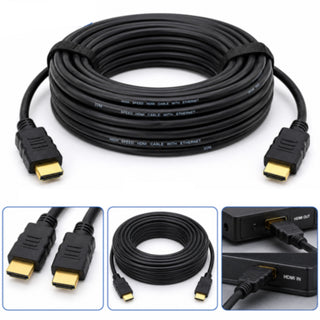 Cavo HDMI M/M con connettori oro 1,5 3 5 10 15 20 MT 1080P