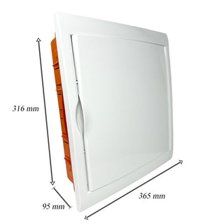 Centralino da incasso 24 moduli quadro elettrico IP40