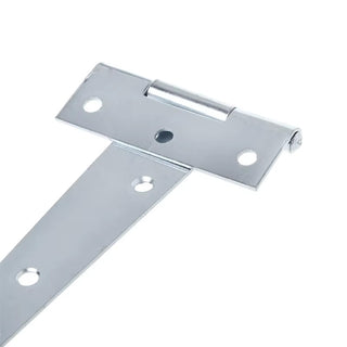 Set 2 cerniere a T in acciaio per porta finestra 100  150 e 200 mm