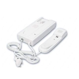 Citofono bifamiliare con cornetta apriporta 2 unità interne 220V