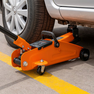 Cric auto 2 ton sollevatore idraulico a carrello con manico 2000 KG