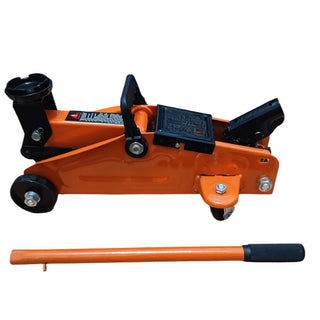 Cric auto 2 ton sollevatore idraulico a carrello con manico 2000 KG