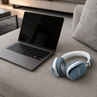 Cuffia Bluetooth ricaricabile Wireless on-ear padiglione da 40 mm 12H