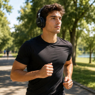 Cuffia Bluetooth ricaricabile Wireless on-ear padiglione da 40 mm 12H