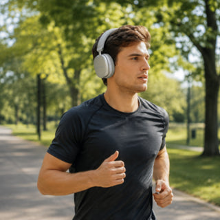 Cuffia Bluetooth ricaricabile Wireless on-ear padiglione da 40 mm 12H