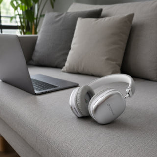 Cuffia Bluetooth ricaricabile Wireless on-ear padiglione da 40 mm 12H