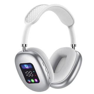 Cuffia Bluetooth ricaricabile radio FM ingresso AUX SD Type-C display