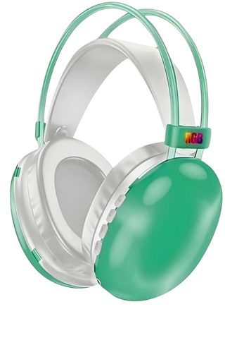Cuffia bluetooth ricaricabile cuffie wireless con luci rgb smartphone