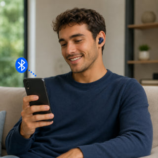 Auricolare Bluetooth cuffie ricaricabile in-ear gommini  di 3 taglie