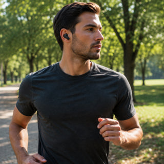Auricolare Bluetooth cuffie ricaricabile in-ear gommini  di 3 taglie