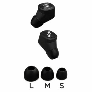 Auricolare Bluetooth cuffie ricaricabile in-ear gommini  di 3 taglie