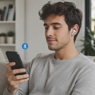 Auricolare Bluetooth cuffie ricaricabile in-ear gommini  di 3 taglie