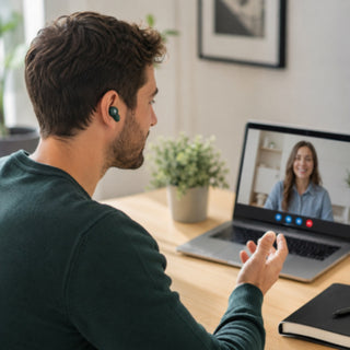 Auricolare Bluetooth cuffie ricaricabile in-ear gommini  di 3 taglie