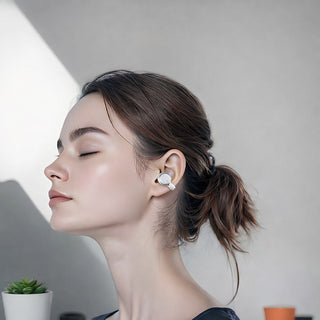 Auricolare Bluetooth 2in1 ricaricabile in-ear e con aggancio display