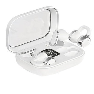 Auricolare Bluetooth 2in1 ricaricabile in-ear e con aggancio display
