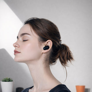 Auricolare Bluetooth 2in1 ricaricabile in-ear e con aggancio display