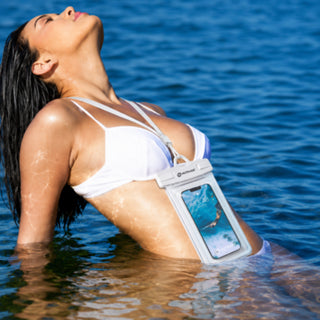 Custodia impermeabile x smartphone fino a 7" Touchscreen IPX8
