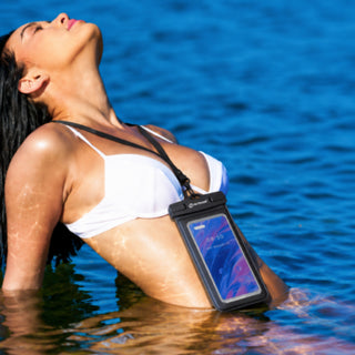 Custodia impermeabile x smartphone fino a 7" Touchscreen IPX8