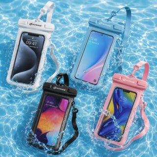 Custodia impermeabile x smartphone fino a 7" Touchscreen IPX8