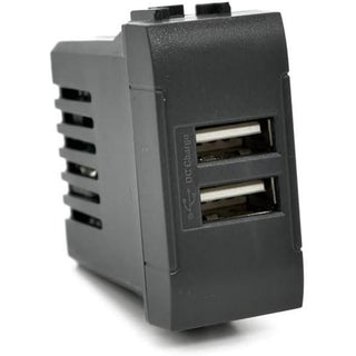 Doppia presa 2 USB compatibile living light international air 5V