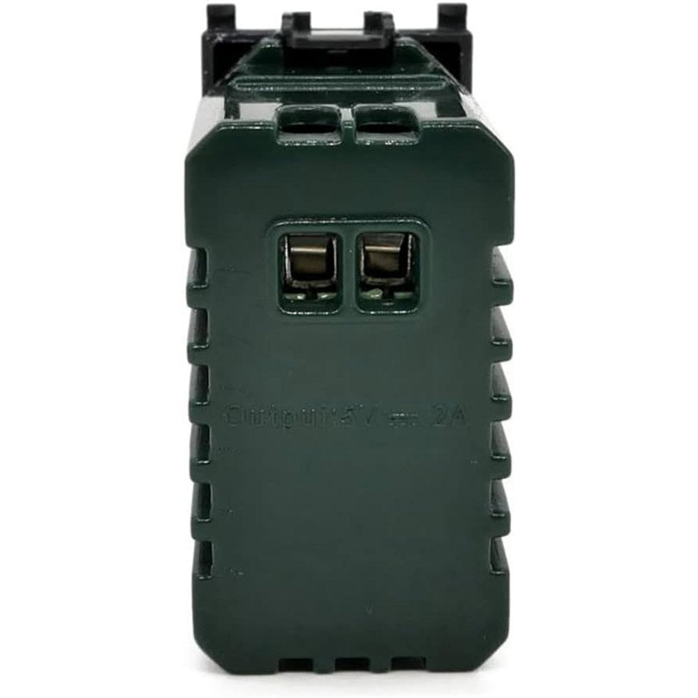 Pres USB Da Muro Bticino Living Light - Caricatore 5V 2.1A Con Porta USB, Nero | Ricarica Veloce Per Scatole 503/504/505 - Foto 6