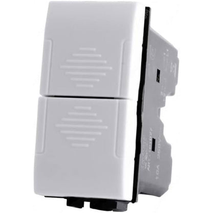 Doppio pulsante compatibile con living light international air tasto interruttore saliscendi 1p 10a 220v