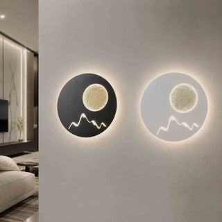 Applique led moderna da parete tondo 16 watt 3 colorazioni CCT