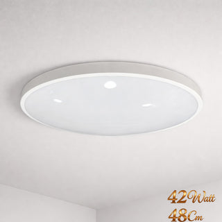 Plafoniera led ultra slim moderna 18 32 42 watt tecnologia CCT IP44