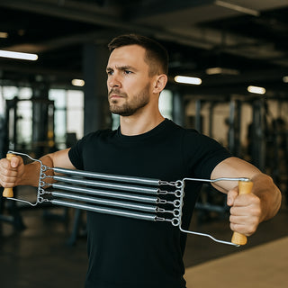 Estensore a 5 molle attrezzo ginnico allenamento muscolare