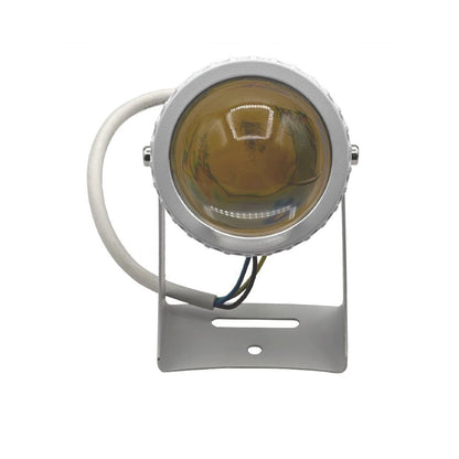 Faretto proiettore led per esterno 9 watt faro luce a lungo raggio vetro zoom luce calda 3000k IP65 impermeabile