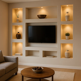 Faretto led ad incasso 1 Watt mini spot punto luce tondo bordo bianco