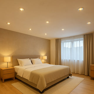 Faretto spot 3 led ad incasso 3 watt punto luce orientabile