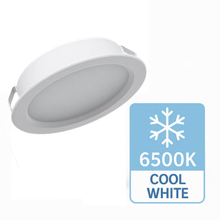 Faretto led 3 watt ad incasso rotondo bianco luce 6500k 4000k 3000k