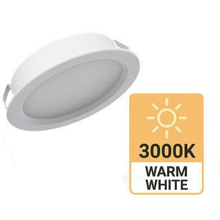 Faretto led 3 watt ad incasso rotondo bianco luce 6500k 4000k 3000k