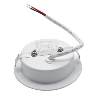 Faretto led 3 watt ad incasso rotondo bianco luce 6500k 4000k 3000k