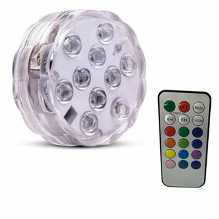 Faretto decoratico rgb impermeabile a batteria con telecomando