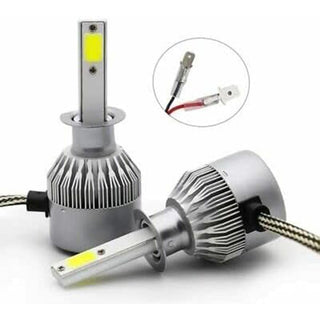Lampadine led cob fari per auto H1 6000k 12/24V luce 360°