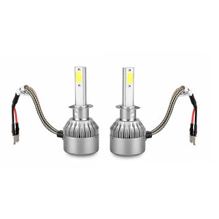 Lampadine led cob fari per auto H1 6000k 12/24V luce 360°