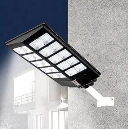 Faro 800 led con pannello solare 1500 watt armatura stradale con sensore di movimento telecomando IP65 palo in omaggio