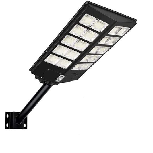 Faro 800 led con pannello solare 1500 watt armatura stradale con sensore di movimento telecomando IP65 palo in omaggio