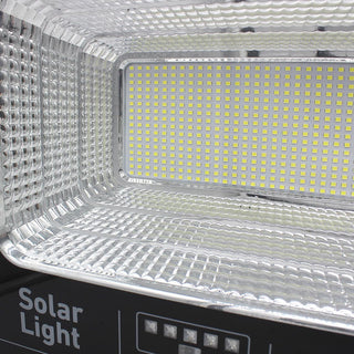 Faro led 200 watt pannello solare sensore crepuscolare luce 6500k IP66