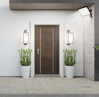 Faro 144 led 200 watt con sensore di passaggio luce bianca 6500k IP67