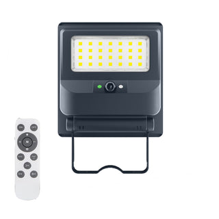 Faro solare 50 watt con sensore crepuscolare luce fredda IP65