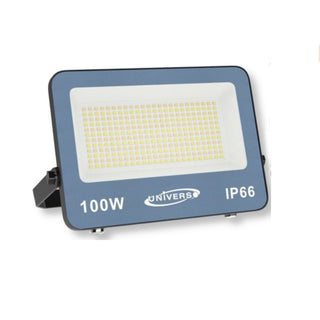 Faro led slim grigio 10 20 30 50 100 200W tecnologia CCT esterno IP66