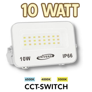 Faro led slim bianco 10 20 30 50 100 200W tecnologia CCT esterno IP66