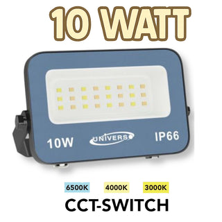 Faro led slim grigio 10 20 30 50 100 200W tecnologia CCT esterno IP66